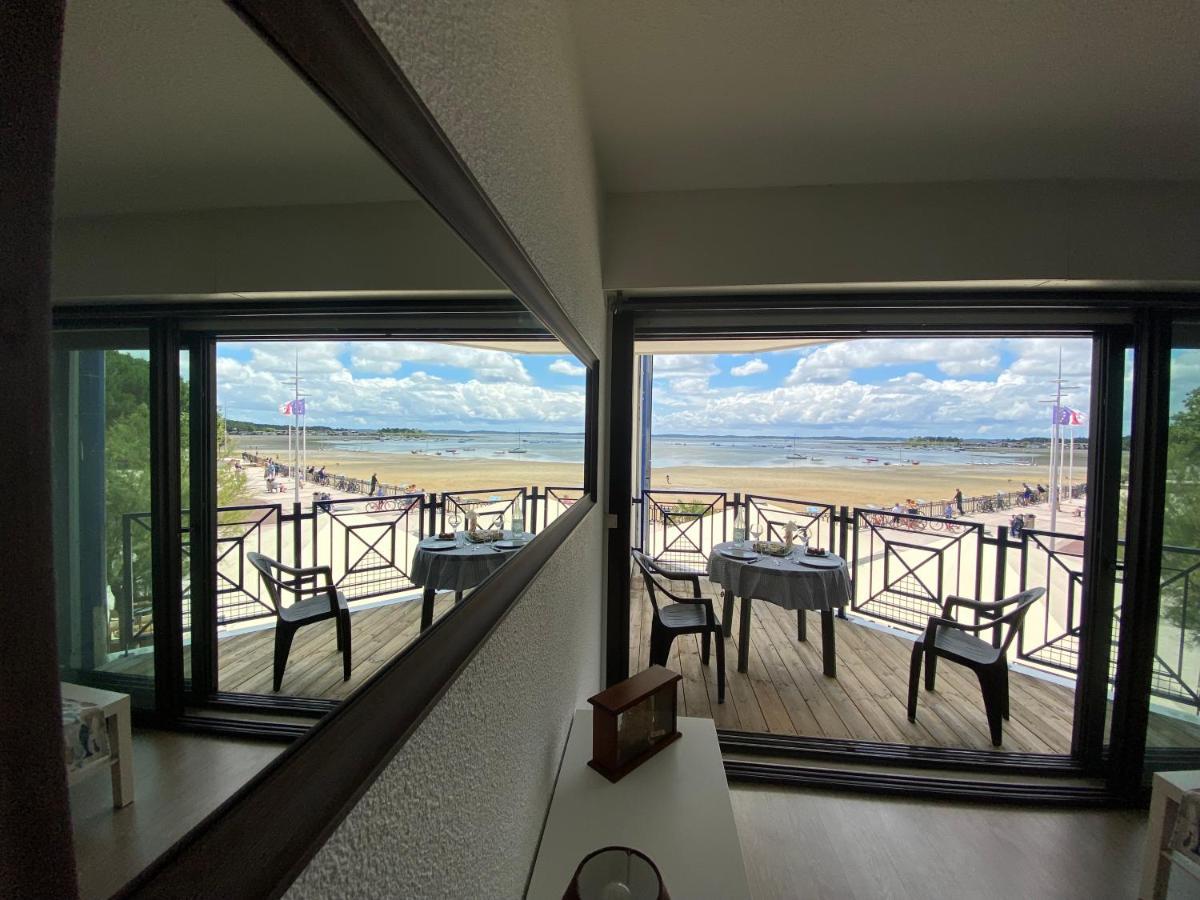 앙데르노스레방 T2 Vue Exceptionnelle Sur Le Bassin D'Arcachon 아파트 외부 사진