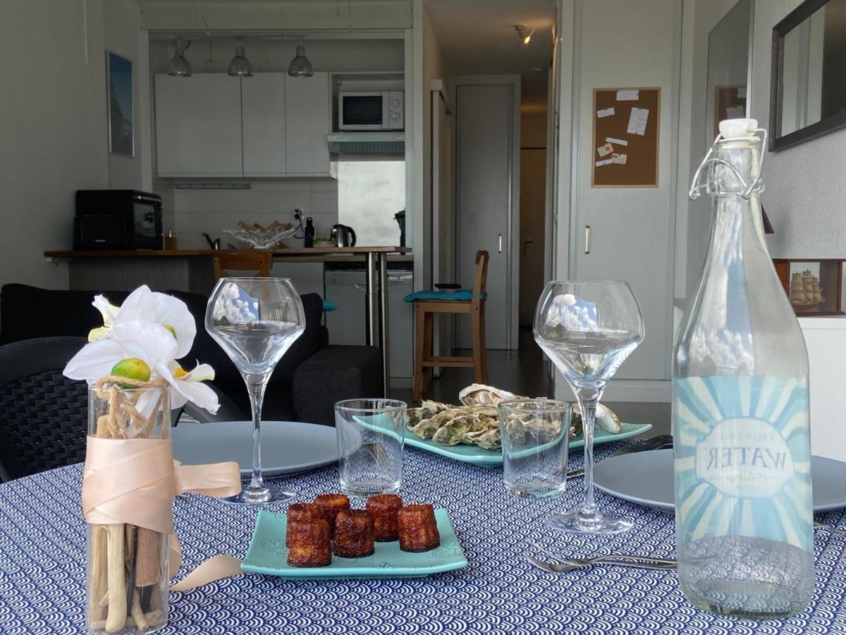 앙데르노스레방 T2 Vue Exceptionnelle Sur Le Bassin D'Arcachon 아파트 외부 사진